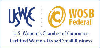Logo U.S. Women's Chamber Certified Women-Owned Small Business